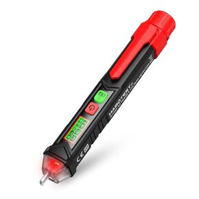 Voltage Tester, HABOTEST Non Contact Voltage Tester, Dual Range AC 12V/48V-1000V, Live/Null Wire Tester, Electrical Tester,LCD Display,Buzzer Alarm and Flashlight, Wire Breakpoint Finder for Home,Car