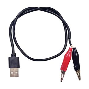 1PCS Alligator Clip with USB Connector, 18.9 inches (CLM-ACLIP)