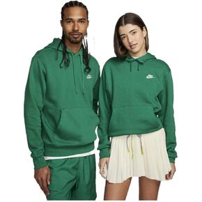 Nike Sportswear Club Fleece Pullover Hoodie (BV2654-365, Malachite/Malachite/White) Size Small