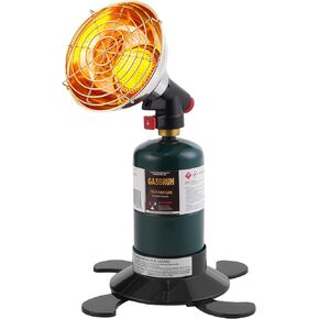 Portable Propane Heater with Igniter,Camping Heater Propane,Gas Heater 6800BTU, Golf Cart Heater,Patio Heater,Outdoor Wireless Heater for camping,Hunting,Fishing,RV (TANK not included)