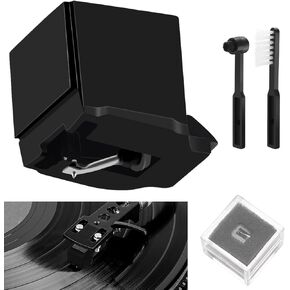 Record Player Needle Replacement for ATN 3600, Windspeed Turntable Stylus Compatible with Audio-Technica ATN 90, ATN 2001-2006, ATN 3600L, ATN 3650 Series Vinyl Record Player with 2 brush