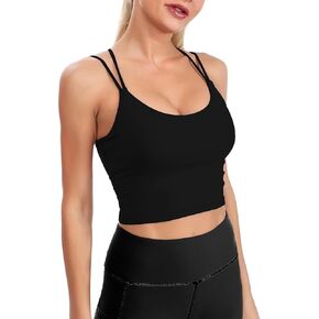 Custom Sports Top Yoga Strap Tank Top with Photo Text Logo Customized Casual Crop Top for Women Running