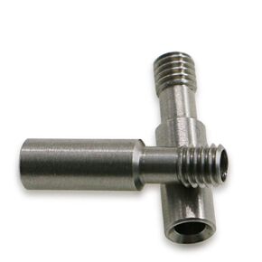 Original Stainless Steel CR-10 Ender-3 Heat Break Throat Feeding Tube Heatbreak for Creality 3D Printer CR10 V2 V3 S4 S5, CR10S, Ender 3 V2, Ender-3 pro, CS3 Hotend (Stainless Steel)