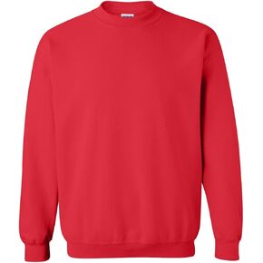 Gildan Fleece Crewneck Sweatshirt, Style G18000 Red