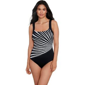 Penbrooke ShapeSolver Sport Women's Leading Points Illusion Soft Cup One Piece Swimsuit
