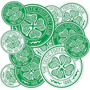 Desert Cactus Celtic FC Sticker Decal Vinyl Scottish Bhoys Celts Football Soccer Laptop Water Bottle Car Scrapbook (Type 1-1)