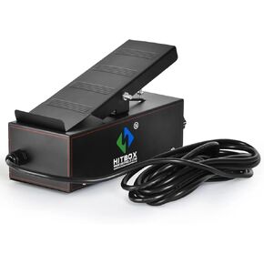 HITBOX TIG Welder Foot Pedal, 5-Pin 10 Feet Cable Remote Amp Control TIG Welding Foot Pedal Only for HITBOX HBT250P TIG Welding Machine