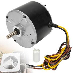 Condenser Fan Motor 1/4 hp, 1100 RPM, 208-230V Compatible with Models 5KCP39EGS070S 5KCP39EGY823S Carrier HC39GE237A HC39GE237 Dayton 6DLL0 Genteq GE 3905