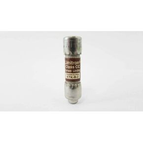 COOPER BUSSMANN KTK-R-2 Fuse, 2A, 600V, Fast Acting
