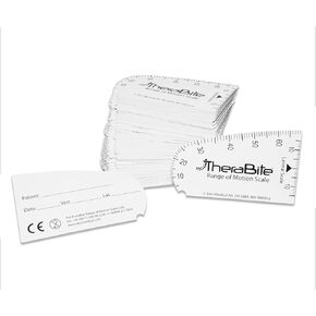 Rehabilitation Advantage TheraBite Jaw Range of Motion Scales, Box of 150