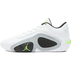 Jordan Men's Tatum 2 "Neon White/Electric Green-Black (FJ6457 100) - 13