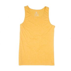Men's Tall Slim-Fit Orginal Tank Top Shirt, Soft Polyester Blend Long Tee