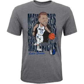 Outerstuff Luka Doncic Dallas Mavericks Youth Boys Hype Breakers Triblend T-Shirt