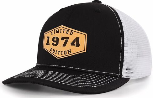 50th Birthday Gifts for Him Decorations for Men Women Her Ideas for 50 Year Old Vintage Trucker Hat in Saudi Arabia