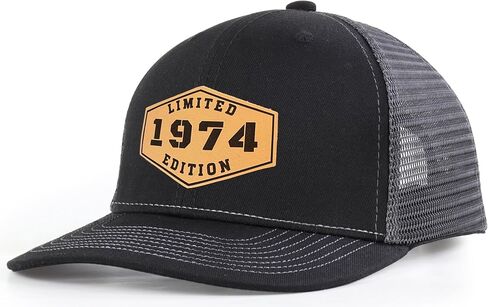 50th Birthday Gifts for Him Decorations for Men Women Her Ideas for 50 Year Old Vintage Trucker Hat in Saudi Arabia