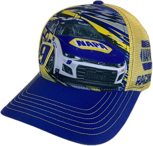 Chase Elliott #9 NASCAR NAPA RACING CAR SUBLIMATED صفرت شبكة صفراء منظمة in Kuwait