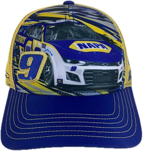 Chase Elliott #9 NASCAR NAPA RACING CAR SUBLIMATED صفرت شبكة صفراء منظمة in Kuwait