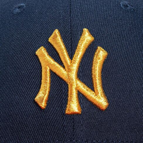 عصر جديد NY New York Yankees 59Fifty Cooperstown 75th World Series (1978) Gold Side Patch Capt Forted ، HAT in Saudi Arabia