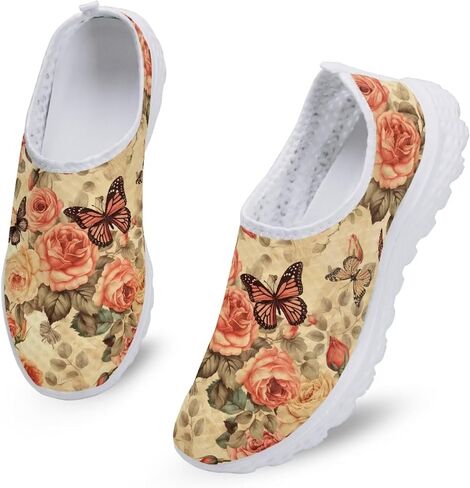 Bigcardesigns Fashion Women's Walking Shoes Sport Sneakers Breathable Mesh Loafers in Saudi Arabia