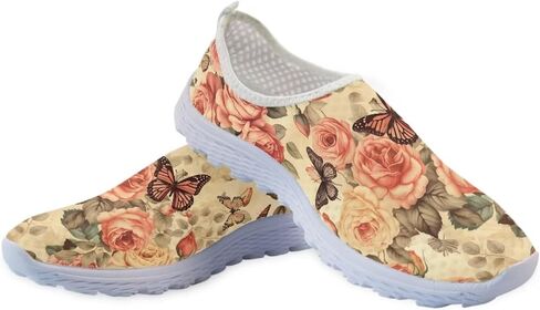 Bigcardesigns Fashion Women's Walking Shoes Sport Sneakers Breathable Mesh Loafers in Saudi Arabia