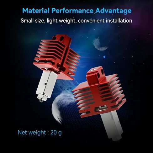 TZ4.0 Upgrade P1 Hotend High Flow Head Kit متوافق مع Bambu Lab P1P/P1S Series 3D Printers ، مع فوهة الصلب الصلب القابلة للإزالة 0.4 ملم ، وملحقات الطابعة ثلاثية الأبعاد in Kuwait