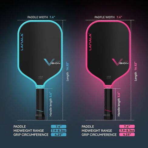Pickleball Paddle ، سطح ألياف الكربون الخام T700 ، سطح مقاوم للتآكل ، قلب البولي بروبيلين 16 مم ، CORE in Saudi Arabia