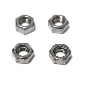 Stainless Steel Hex Nuts Assortment Kit, 4 Pcs, M4-4mm