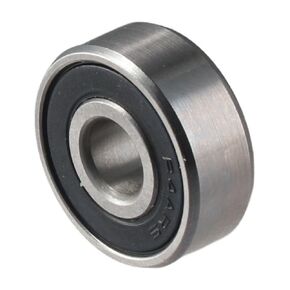 Deep Groove Ball Bearing 10pcs Z2 Lever Smooth Single-Row R4-2RS Ball Bearings Low Noise Chrome Steel Double Sealed Bearings Industrial Equipment