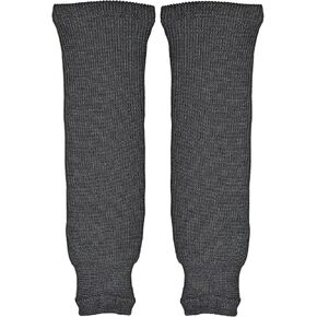 Pear Sox Pro Weight Solid Color Hockey Socks (Black, Adult)