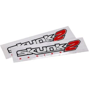 Skunk2 Racing 837-99-1012 12" Decal Pack with '' Logo,Red Black White