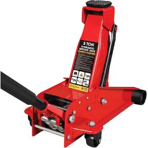 BIG RED Torin Hydraulic Floor Jack: Ultra-Lightweight with Dual Pump Quick Lift, Heavy Duty Steel, Convenient for Daily Use, 3 Ton (6,000 lbs Capacity)