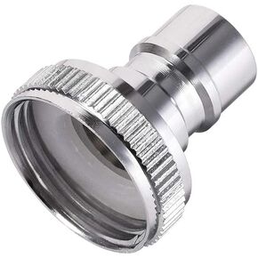uxcell Brass Faucet Tap Quick Connector G3/4 Female Thread Hose Pipe Socket Adapter Fitting for Dishwasher Washing Machine