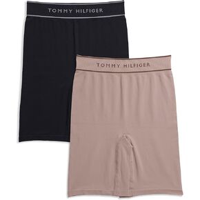 Tommy Hilfiger Women's Seamless Bike Short 2-Pack