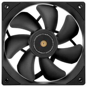 Thermalright TL-E12B V3 120mm CPU Fan, Computer Case Fan, Quiet 4pin PWM PC Fan, 2000RPM, Cooler Fan, for S-FDB Bearing CPU Cooling Fan,Matte Black CPU Air Fan