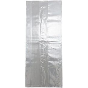 حقيبة منتجات بلاستيكية للخبز ومحلات البقالة - 8 "× 4" × 18 " - 1000 كيس - 0.90 مل - لون طبيعي - لا توجد ثقوب تنفيس LDPE