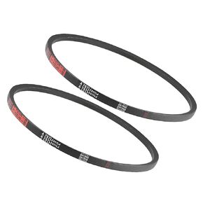 2pcs A-787Li/A31 Drive V-Belt - [13mm Width x 8mm Height] A-Section Rubber Drive Belt Wrapped for Transmission Use, 787mm Inside Circumference