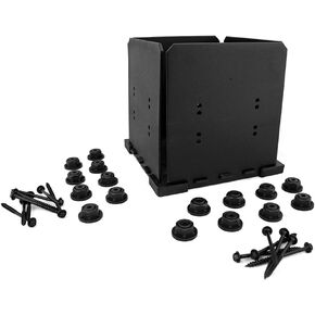 منتجات بناء Ozco 51705 Ironwood 10x10 Post Base ، (1 لكل حزمة) in Kuwait