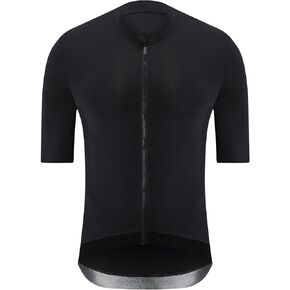 RideYouLai Cycling Jersey Men Short Sleeve Reflective Bike Jersey Breathable with 4 Pocket,Quick Dry Biking Shirt