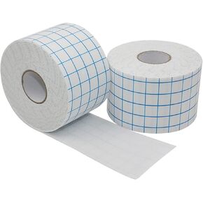 Elastic Dressing Retention Tape, Non-Woven, Breathable Adhesive Wound Dressing Tape, Easy Tearing and Gentle Adhesive Primary Dressings and Medical Appliances, 2" X 10 yds (Pack of 2)
