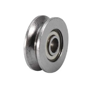 Ball Bearing, 20pcs V623ZZ V Ball Bearings Pulley 3x12x4mm for Rail Track Linear Motion System, Deep Ball Bearings