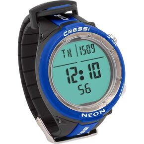 Cressi Neon Scuba Diving Watch Computer - 4 Programs - Air/Nitrox, Freediving, Gage - Made in Italy, Quality Since 1946