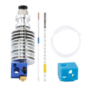 Upgrade I3 Mega V5 J-Head Hotend 12V 40W and V5 Silicone Sock Compatible with ANYCUBIC Mega-S Hot End Compatible for ANYCUBIC I3 Mega X/S/Pro Extruder 3D Printer,