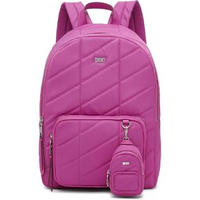 DKNY Bodhi Backpack Bag, Black/Silver