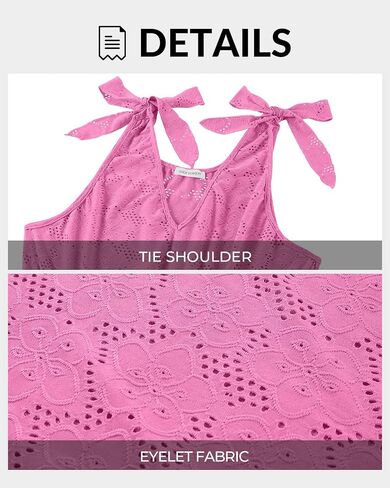 Pinup Fashion Swimsut Cover - Women Olcyfeless Suping Suit Coverup ملابس السباحة 2025 فستان شاطئ Eyelet in Kuwait