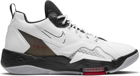 Nike Air Jordan Zoom '92 أحذية أحذية رياضية للرجال (أبيض/أسود/صالة رياضية رمادية/وولف رمادية ، نظام بحجم الأحذية الأمريكي ، البالغين ، الرجال ، الأرقام ، المتوسطة ، 10) in Kuwait