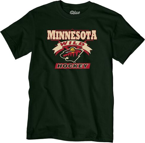 Blue 84 NHL T-Shirt T-Shirt Retro 90's Hockey Color in Kuwait