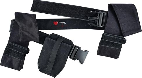 LVAD Workout Belt for Men & Women - Heartmate 3 Gear, Adjustable & Comfortable Exercise Belt, Black┃LV126 in Saudi Arabia