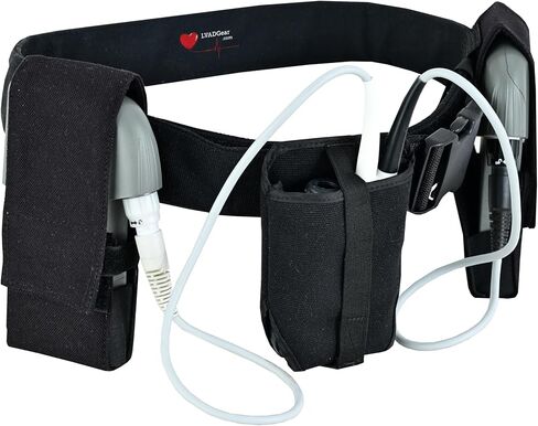 LVAD Workout Belt for Men & Women - Heartmate 3 Gear, Adjustable & Comfortable Exercise Belt, Black┃LV126 in Saudi Arabia