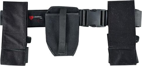 LVAD Workout Belt for Men & Women - Heartmate 3 Gear, Adjustable & Comfortable Exercise Belt, Black┃LV126 in Saudi Arabia