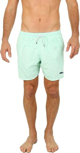 UZZI Men's Malibu Quick Dry Printed Short Swim Trunks in Saudi Arabia